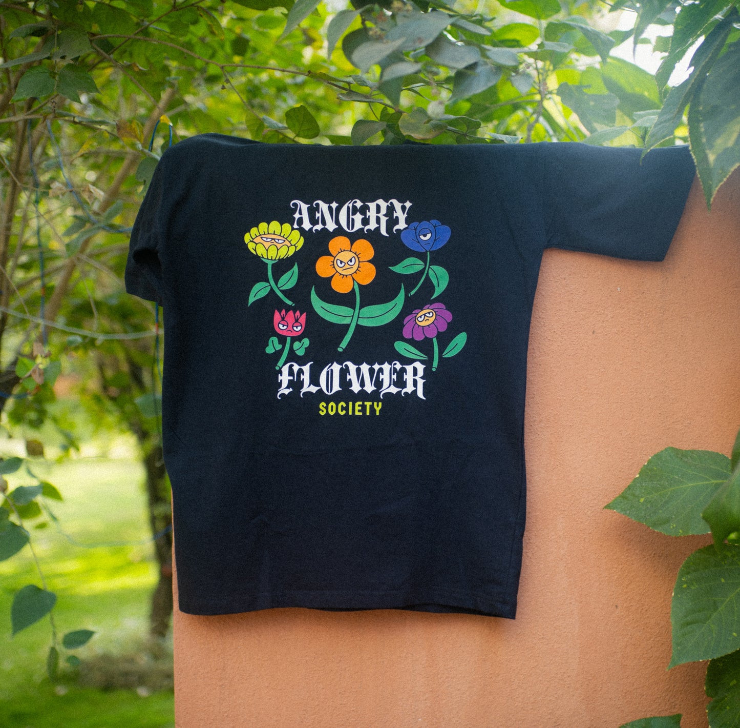 Angry Flower Society Unisex Tee