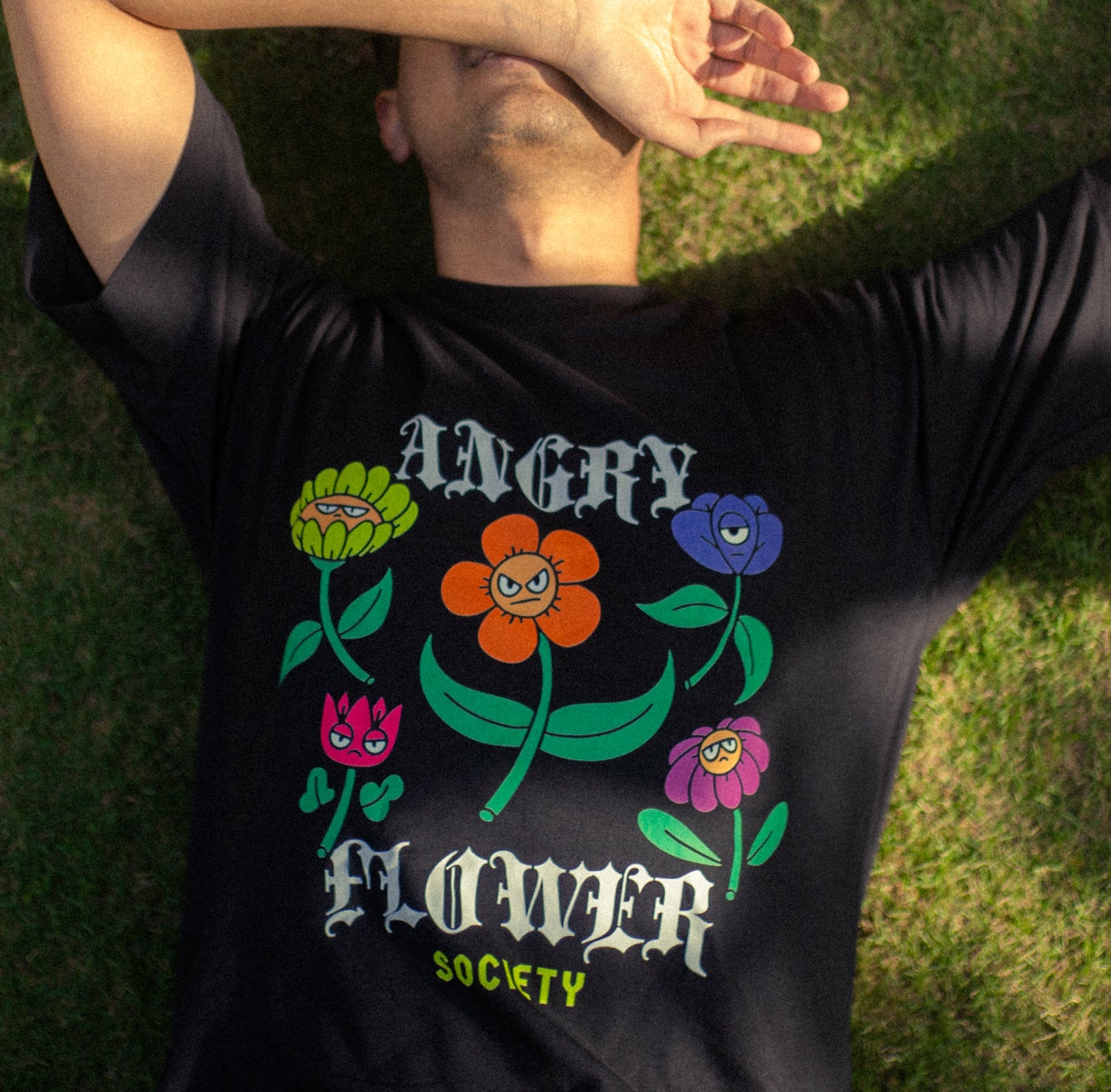 Angry Flower Society Unisex T-Shirt